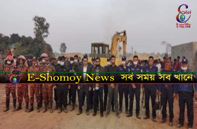 গাজীপুরে অবৈধ ইটভাটায় অভিযানে ৬৬ লক্ষ টাকা জরিমানা।