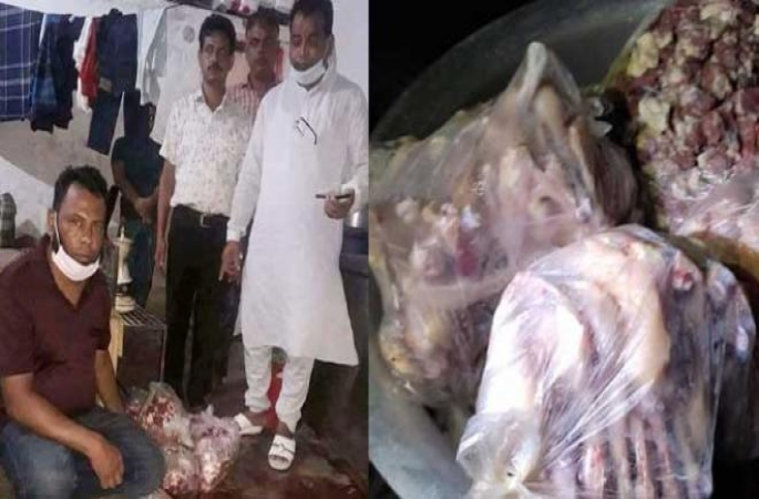 গন্ডারের পঁচা মাংস দিয়ে হাজী বিরিয়ানি
