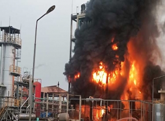 আজিজ কেমিক্যাল কারখানায় অগ্নিকাণ্ডের ঘটনা