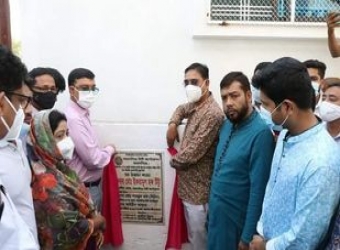 ব্রিক ড্রেন সহ আরসিসি সড়ক উদ্বোধন করেছেন - মসিক মেয়র টিটু