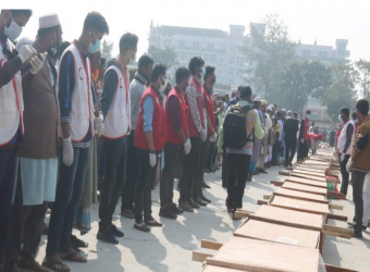 ৪৫ মিনিট চলে লঞ্চ আগুন লাগার পরও