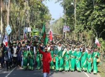 পিরোজপুর পৌর ছাত্রলীগের উদ্যোগে প্রতিষ্ঠাবার্ষিকী পালিত 