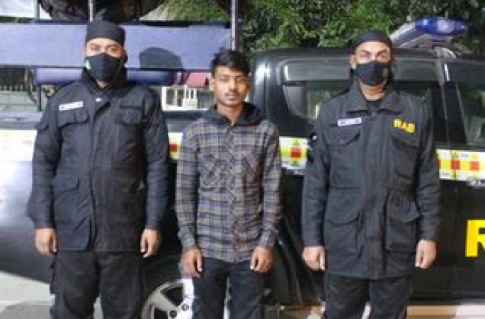স্কুলছাত্রীকে ধর্ষণ মামলায় যুবক জেলহাজতে