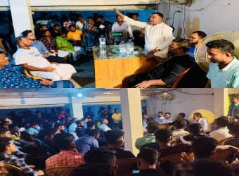 প্যানেল চেয়ারম্যান রাজ্জাক মেম্বার ঈদ পরবর্তী  মতবিনিময় সভা