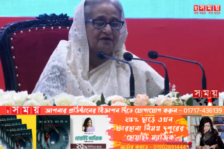 পাকিস্তানি হানাদার বাহিনীর মতো মানুষ পুড়িয়ে মারা হচ্ছে- প্রধানমন্ত্রী