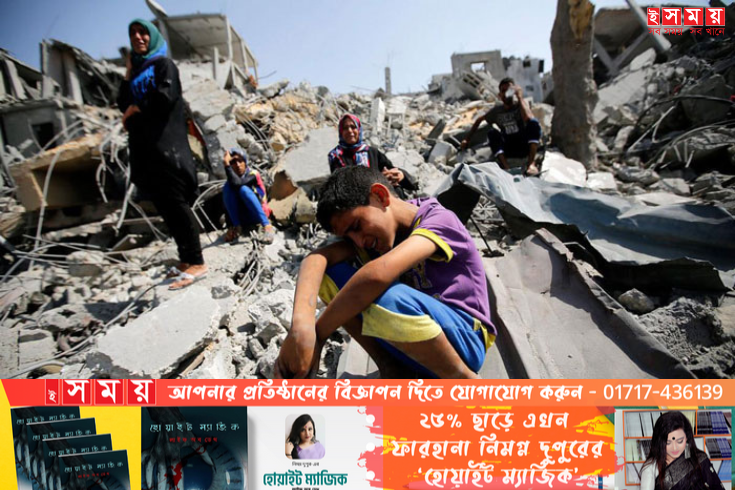 এবার বিমান হামলায় দক্ষিণাঞ্চল ছেড়েছে ১০ হাজারেরও বেশি ফিলিস্তিনি 
