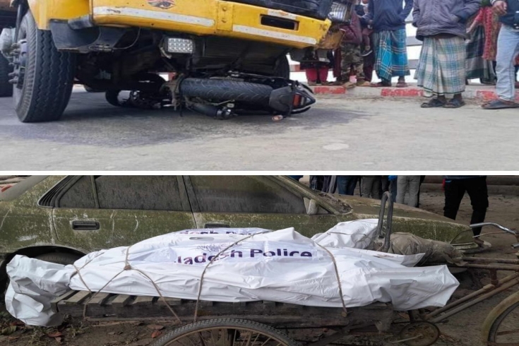 নাগরপুরে ট্রাক মোটরসাইকেল সংঘর্ষে দুই কলেজ ছাত্র নিহত