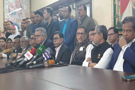 বিএনপির অগ্নিসন্ত্রাস গণতন্ত্রকে কণ্টকাকীর্ণ করেছে : কাদের
