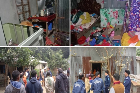 সালথায় এক রাতে দুই গ্রামে ডাকাতি