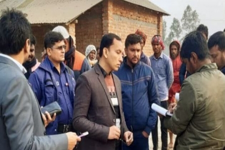 নীলফামারীতে ৫৩টি ইটভাটার মধ্যে ৪৪টি অবৈধ। 