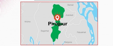 পিরোজপুরে মসজিদে চলন্ত ফ্যান পড়ে এক মুসল্লি আহত
