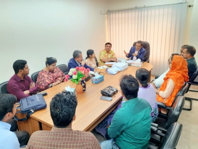 ববি উপাচার্যের সাথে মার্কিন দূতাবাস কর্মকর্তাদের মতবিনিময়