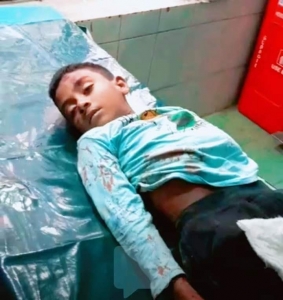 শরীয়তপুর_সুপার_সার্ভিস_বাসের ধাক্কায় ৮ বছরের শিশু সাফিন নিহত।