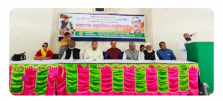ডোমারে বঙ্গবন্ধুর জন্ম ও শিশু দিবস পালন। 