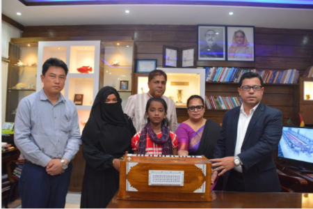 এবার কক্সবাজারের শিশুশিল্পী নুরে জান্নাতের পাশে দাঁড়ালো স্কাস