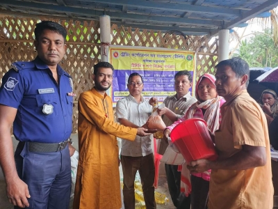 রাজস্থলীর ঘিলাছড়ি ইউনিয়নে  ১১৬৩ জন পেল টিসিবির পণ্য ।