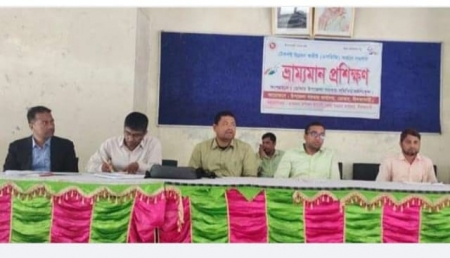 সমবায়ীদের নিয়ে ডোমারে ভ্রাম‍্যমান প্রশিক্ষণ অনুষ্টিত। 
