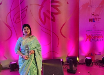 ইন্সপায়ারিং ওম্যান এওয়ার্ড প্রাপ্ত ববি শিক্ষার্থী মৌরী নেতৃত্ব দিতে চায় সারা বিশ্বকে