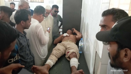 ইন্দুরকানীতে যুবলীগ নেতার উপরে হামলায় গুরুতর আহাত। 