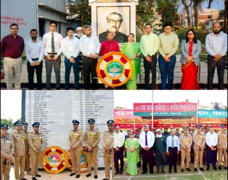 বরগুনায় ২৬ শে মার্চ মহান স্বাধীনতা ও জাতীয় দিবস উদযাপিত