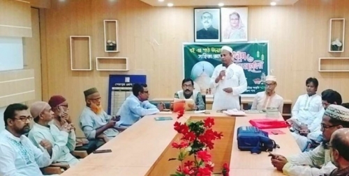 শেরপুরে বই এর মোড়ক উন্মোচন ও সাহিত্য আড্ডা অনুষ্ঠিত
