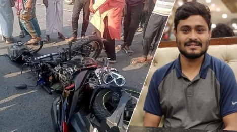 পিরোজপুরে মোটরসাইকেল-প্রাইভেটকারের মুখোমুখি সংঘর্ষ, নিহত ১