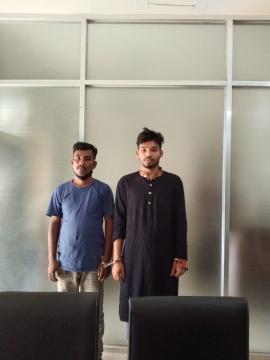 কুষ্টিয়ায় মাদক সেবনের অপরাধে দুইজন গ্রেফতার