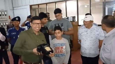 রাঙ্গামাটির বেতবুনিয়া ভুু-উপগ্রহ কেন্দ্র ও বঙ্গবন্ধু স্যাটেলাইট সেকেন্ডারি গ্রাউন্ড স্টেশন পরিদর্শনে প্রতিমন্ত্রী জুনাইদ আহমেদ পলক এমপি