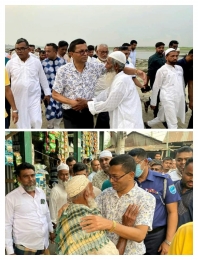 মানবতার কান্ডারী  এনামুল হক শামীম। 