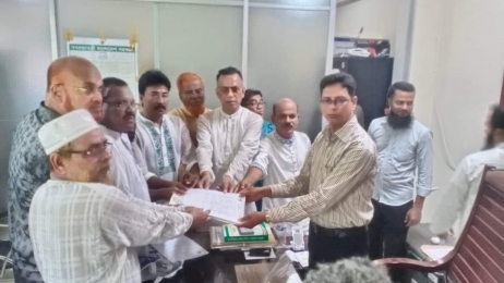 জনগণের প্রত্যাশা পূরণে ইন্দুরকানি উপজেলার চেয়ারম্যান পদপ্রার্থী হিসেবে মনোনয়নপত্র দাখিল করেছেন- জিয়াউল আহসান গাজী 