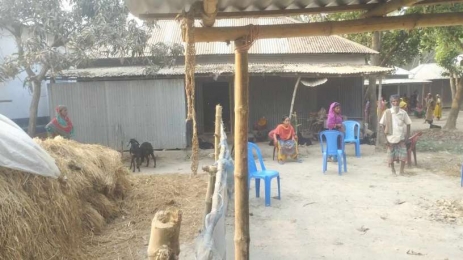 ধুনটে জমি দখলের চেষ্টা থানায় অভিযোগ 