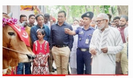 ডোমারে প্রানীসম্পদ মেলার উদ্বোধন। 