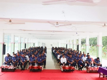 শরীয়তপুর জেলা পুলিশের মাসিক কল্যান সভা অনুষ্ঠিত হয়েছে। 