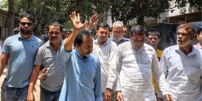 সিরাজগঞ্জে বিএনপির ৯ নেতা-কর্মী কারাগারে