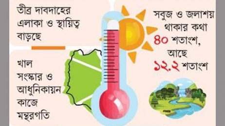 ভুলে ভুলে ঢাকার সর্বনাশ, সবুজ ও জলাশয় ৩১ শতাংশই দখল। 
