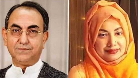 সস্ত্রীক সিঙ্গাপুর গেলেন মির্জা আব্বাস