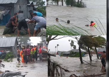 লক্ষ্মীপুরে  সরকারি সম্পদ  উদ্ধারে জোয়ারে আপ্রাণ চেষ্টা 
