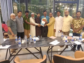 জেলা প্রেসক্লাবের  দীলু সহ সভাপতি নির্বাচিত হওয়ায় কফি হাইজের শেষ বেলা শুভেচ্ছা। 
