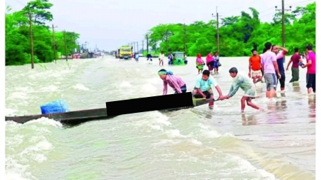সিলেটে আবারও বন্যা হওয়ার সম্ভাবনা,,,,