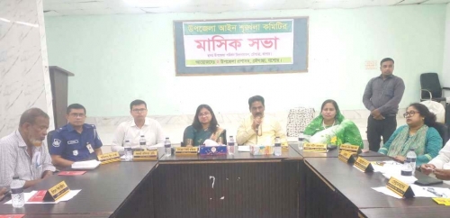 চৌগাছা আইন শৃংখলা কমিটির সভা 