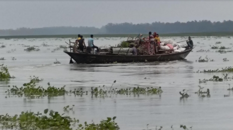 কুড়িগ্রামে নদ-নদীর পানি আবারও বৃদ্ধি