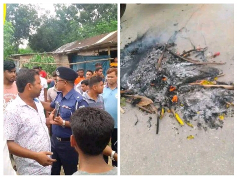 অ্যাডমিট কার্ড না পাওয়ায় ৪২ পরীক্ষার্থীর  কলেজ অবরোধ  