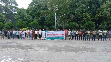 সর্বাত্মক কর্মবিরতিতে বিশ্ববিদ্যালয় শিক্ষকরা