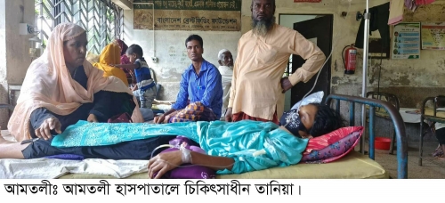 যৌতুক দিতে অস্বীকার করায় স্ত্রীকে পিটিয়ে জখম। 