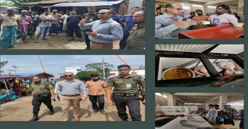 শাজাহানপুরে একাধিক স্থানে মোবাইল কোর্ট পরিচালনা ও জরিমানা 