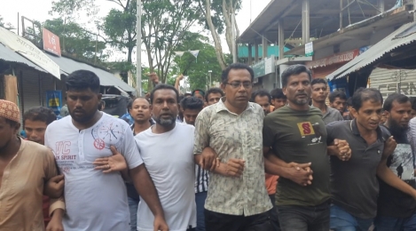 নলছিটি  উপজেলা ৫ নং সুবিদপুর  ইউনিয়নে বিএনপি ও অঙ্গসংগঠনের উদ্দোগে আনন্দ মিছিল।