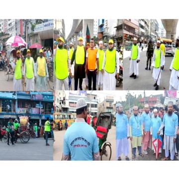 দেশব্যাপী ট্রাফিকের দায়িত্ব পালন করায় প্রশংসায় ভাসছেন আলেমসমাজ  