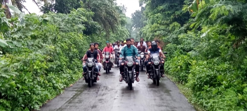 নলছিটিতে বাবলু তালুকদার এর শুভাগমনে প্রানচঞ্চল সুবিদপুর ইউনিয়নবাসী।