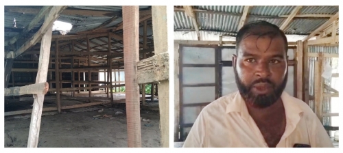 আমতলীতে শ্রমিক দল নেতার পাঁচ দোকান ভাংচুর লুটপাট।