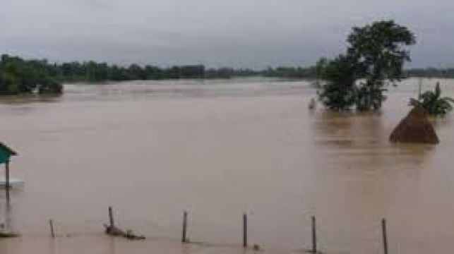 গোমতীর পানি বিপৎসীমার নিচে
